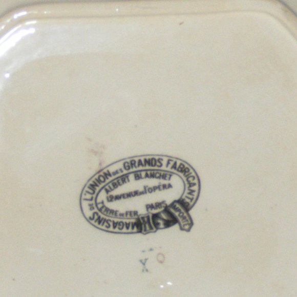 Notre Dame Church Paris France French Albert Blanchet Decor Plate - Picture 9 of 15